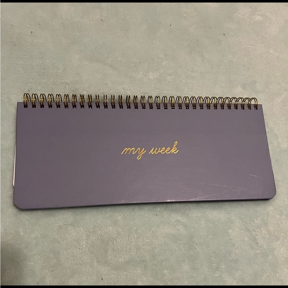 Blue Weekly Planner